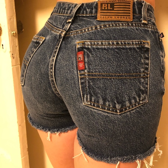 Cutoff Polo Ralph Lauren shorts